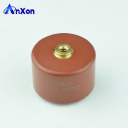 AnXon 20KV 1000PF Ultra High Voltage Screw Terminal Doorknob Ceramic Capacitor
